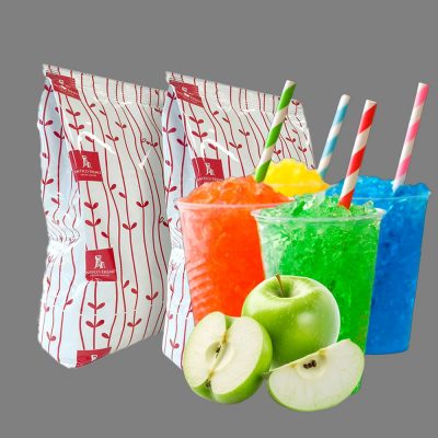 Смесь для слаша - вкус Зеленое яблоко 0,63 кг